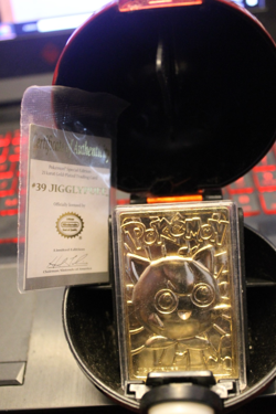Pokemon 23k Gold-plated Trading card ~ Jigglypuff w/COA - Image 1