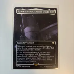 Rammas Echor, Ancient Shield (Borderless) - 505 / NM / English - Image 1