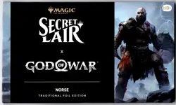 MTG Secret Lair x God of War: Greek & Norse FOIL PlayStation SEALED SHIPS TODAY - Image 3
