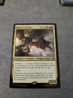 Wizards of the Coast The Ur-Dragon Commander 2017 Foil Mythic #48 - Image 1