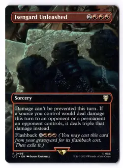 Isengard Unleashed NM* BORDERLESS The Lord Of The Rings 0495 mtg -UnltdCards - Image 1