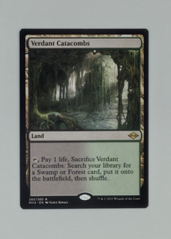 Verdant Catacombs Modern Horizons II Magic MTG Commander Fetch Land Pack Fresh - Image 1