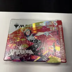 Collector Booster Box Spider-Man MTG Sealed! ! English - Image 1