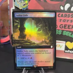 Sulfur Falls Foil Extended Art Universes Beyond Fallout LP MAGIC THE GATHERING - Image 2