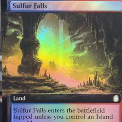 Sulfur Falls Foil Extended Art Universes Beyond Fallout LP MAGIC THE GATHERING - Image 4