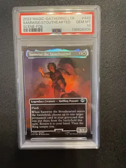 2023 Magic The Gathering - Samwise the Stouthearted (Borderless Foil) PSA 10 - Image 1