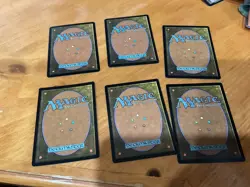 6x MTG Commander rares, mythic, and foils Mixed lot MN to good condition - Image 2