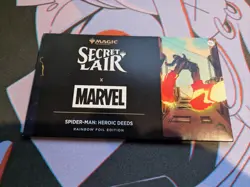 MTG Secret Lair x Marvel's Spider-Man: Heroic Deeds Rainbow Foil - Image 1
