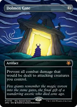 MTG Lorwyn Eclipsed - Dolmen Gate NM, Borderless Special Guest - Image 1