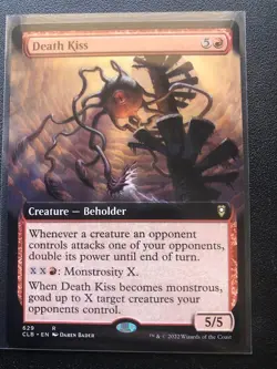 1x MTG Death Kiss (Extended Art) Magic MTG (LP) - Image 1