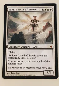 Iona, Shield of Emeria - Zendikar - MTG - 13/249 - Image 1