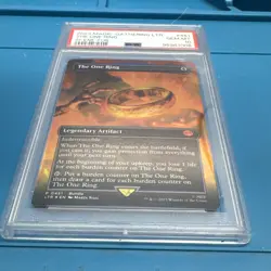 2023 MTG #451 The One Ring Scene-Foil PSA 10 - Image 3
