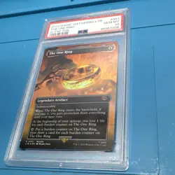 2023 MTG #451 The One Ring Scene-Foil PSA 10 - Image 4