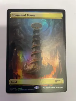 Command Tower 0002 Promo Magic The Gathering Avatar PRM NM FOIL - Image 1