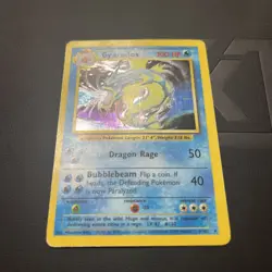 Pokemon TCG Gyarados Base Set 2 7/130 Holo Unlimited Holo Rare - Image 1