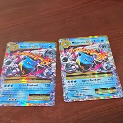 M Blastoise EX 22/108 XY Pokemon TCG Holo Cards x2 Mega EX English Standard - Image 1