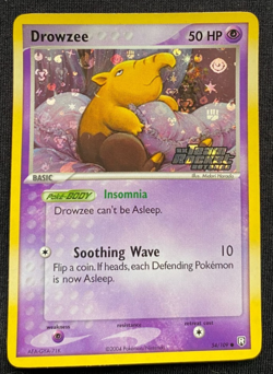 Drowzee 54/109 Reverse Holo, Team Rocket Returns, Pokemon, LP - Image 1