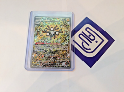Surging Sparks Magneton SVP159 Black Star Promo Pokemon Center Stamp - Image 1