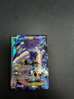Pokemon Team Aqua's Kyogre EX Full Art Holo Ultra Rare Double Crisis 6/34 - Image 1