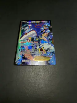 Pokemon Team Aqua's Kyogre EX Full Art Holo Ultra Rare Double Crisis 6/34 - Image 2