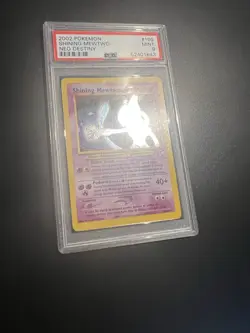 2002 Pokemon Neo Destiny Shining Mewtwo Holo #109/105 Eng PSA 9 No Bgs Charizard - Image 3