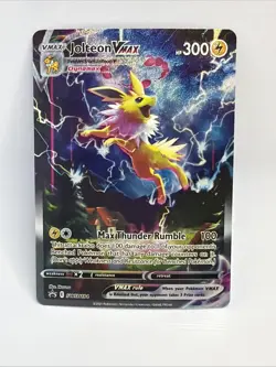 Jolteon VMAX SWSH184 Sword & Shield Black Star Promo Pokemon TCG - Image 1