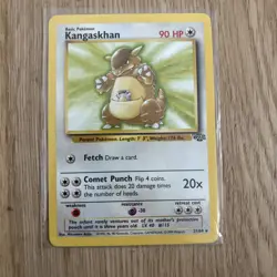 Pokemon TCG Kangaskhan Jungle Set 21/64 Non-Holo RARE NM Unplayed - Image 1