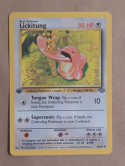 Pokemon TCG Jungle (1st Edition) #38/64 Lickitung - Image 1