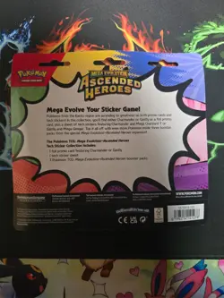 Pokemon TCG Mega Evolution Ascended Heroes Tech Sticker Collection Gastly - Seal - Image 2