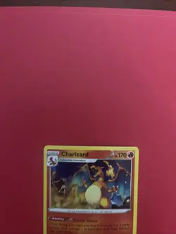 Pokemon TCG Charizard 025/185 Cracked Ice Holo Sword & Shield Vivid Voltage NM - Image 3