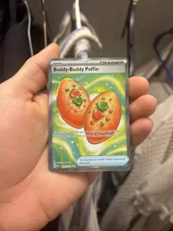 Pokemon TCG Rare Candy Buddy Poffin 167/132 Trainer Mega EVO - Image 1