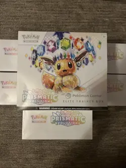 Prismatic Evolutions Pokemon Center ETB Factory Sealed - Image 1