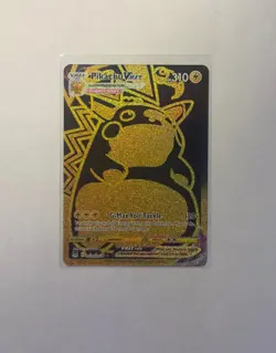 Pokemon Pikachu TCG Lost Origin VMAX Gold Holo Card TG29/TG30 2022 Secret Rare - Image 1
