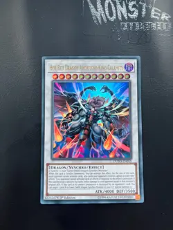 YUGIOH HOT RED DRAGON ARCHFIEND KING CALAMITY ULTRA RARE DUPO-EN059 1ST EDITION - Image 1