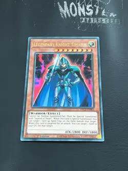 YUGIOH LEGENDARY KNIGHT TIMAEUS GOLD ULTRA RARE DLCS-EN001 1ST EDITION - Image 1