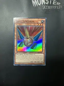 YUGIOH DRILL SYNCHRON SUPER RARE LC5D-EN015 1ST EDITION - Image 1