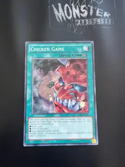 YUGIOH CHICKEN GAME COMMON CORE-EN067 1ST EDITION - Image 1