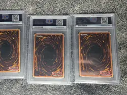 Yugioh 1996 PSA 9 Graded Holo Card Lot - Image 5