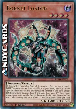 ROKKET LOADER • (Mizzile Caricatore) • Ultra R • BPRO EN001 • 1Ed • Yugioh! - Image 1