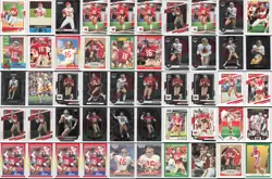 (50) Joe Montana Hall of Fame Lot NFL Football Cards Collection - Image 1