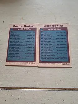 Lot Of 2 1977-78 O-Pee-Chee Team Logo Cards - Image 2