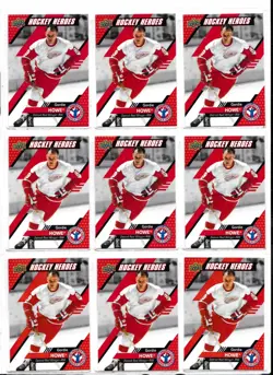 **Lot of 50** 2020-21 Upper Deck UD Gordie Howe Hockey Cards #15 NHCD Mint - Image 1