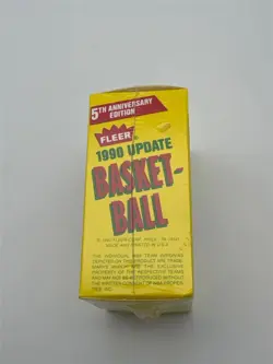 Lot of (4) 1990 Fleer Update Basketball Factory Boxed Sets (100 Cards/Set) - Image 3