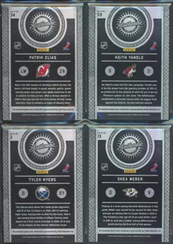 2011-12 Panini Titanium Game Worn Gear Lot Of 4 Cards - Image 2