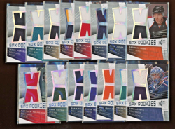 2008-09 SPx Rookies Jersey RC Lot Of 15 Cards XXXX/1299 - Image 1