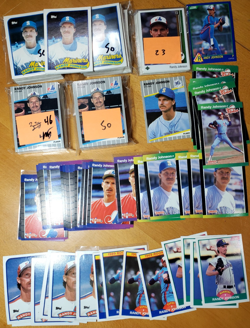 BIG LOT OF (280) 1989 RANDY JOHNSON ROOKIE CARDS INCLUDES 23 UPPER DECK - Image 1