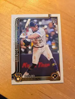 2025 Topps Update Caleb Durbin Lot Of 2 Rookie Cards EX-MT - Image 3