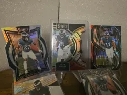 Philadelphia Eagles Lot Of 5 Cards - Dyecuts And Rookies - Image 2