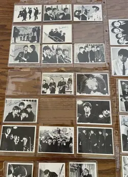 Lot of 47 The Beatles 1964 Topps Trading Cards Series 2, # 61-114 NICE condition - Image 2