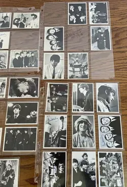 Lot of 47 The Beatles 1964 Topps Trading Cards Series 2, # 61-114 NICE condition - Image 4